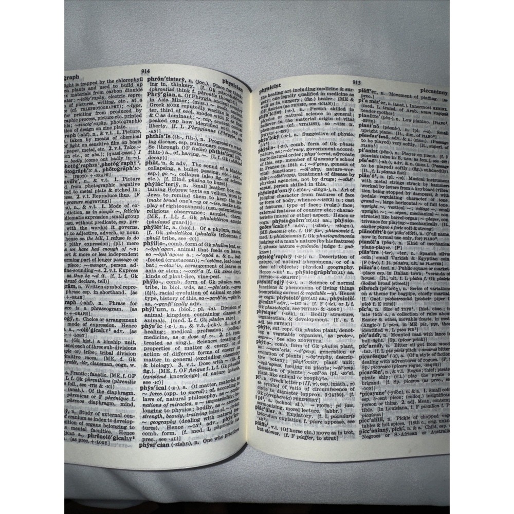 The Concise Oxford Dictionary Fifth Edition Oxford Press Hardcover-See Pictures - Picture 11 of 11
